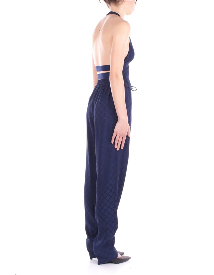 ELISABETTA FRANCHI Pantaloni A Palazzo Donna PA09152E2 4 