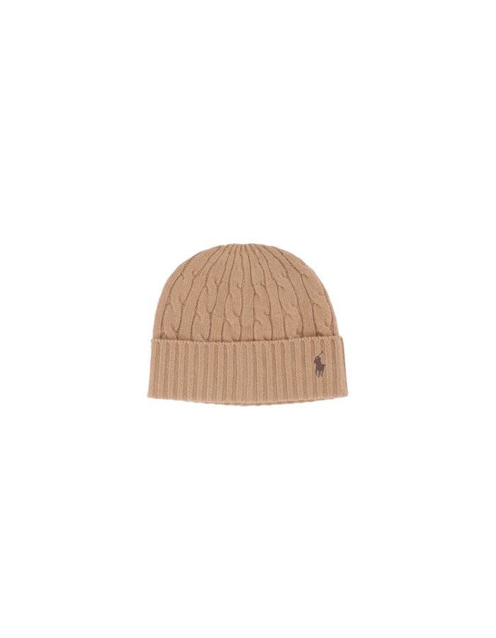 RALPH LAUREN Beanie Cammello