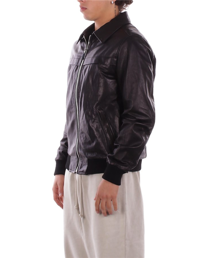 JOHN RICHMOND In Pelle Black