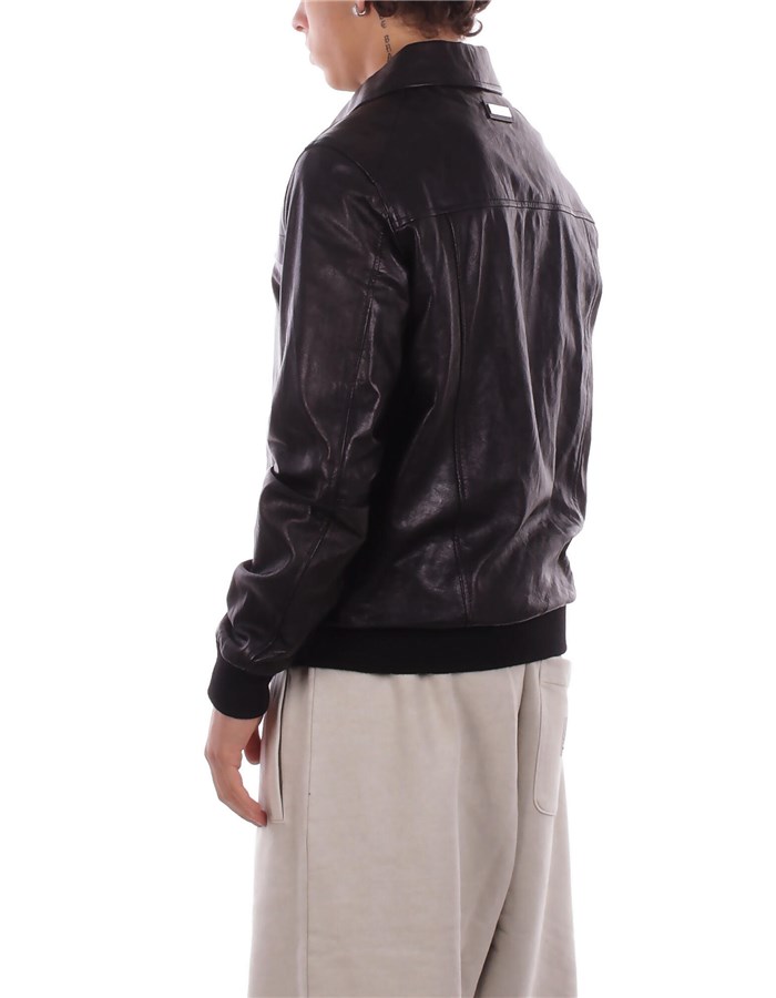 JOHN RICHMOND Jackets Leather jackets Men UMA25101GB 2 