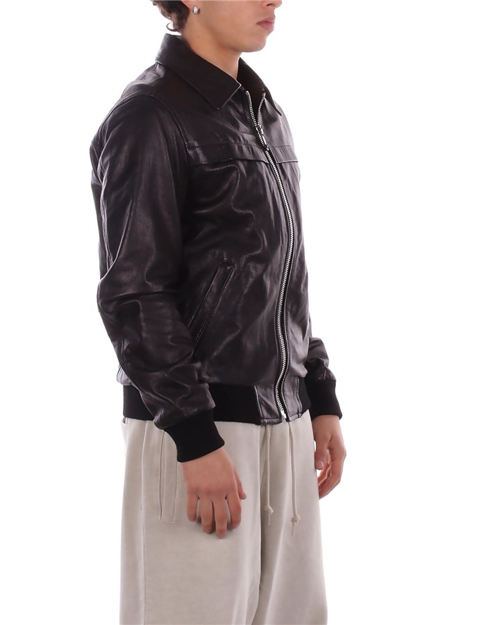 JOHN RICHMOND Jackets Leather jackets Men UMA25101GB 5 