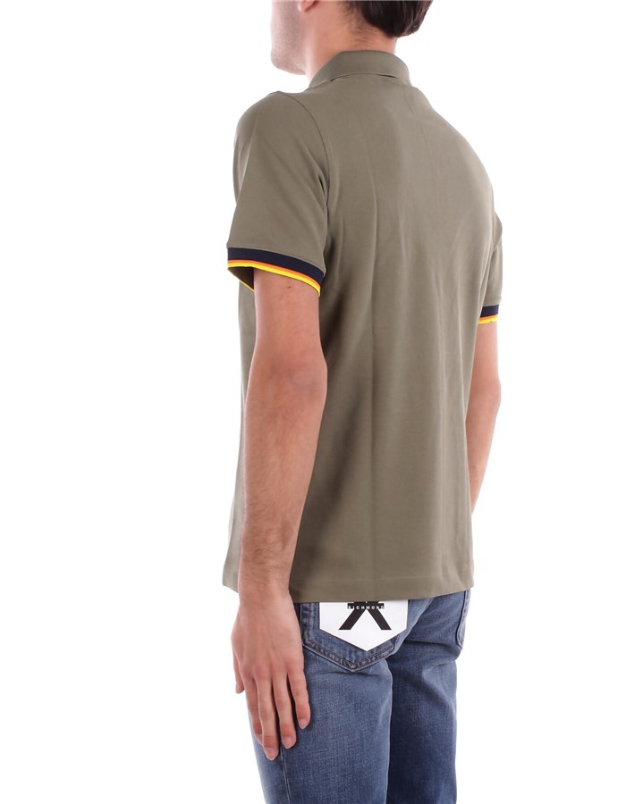 KWAY Polo Maniche Corte Uomo K1125BW 2 
