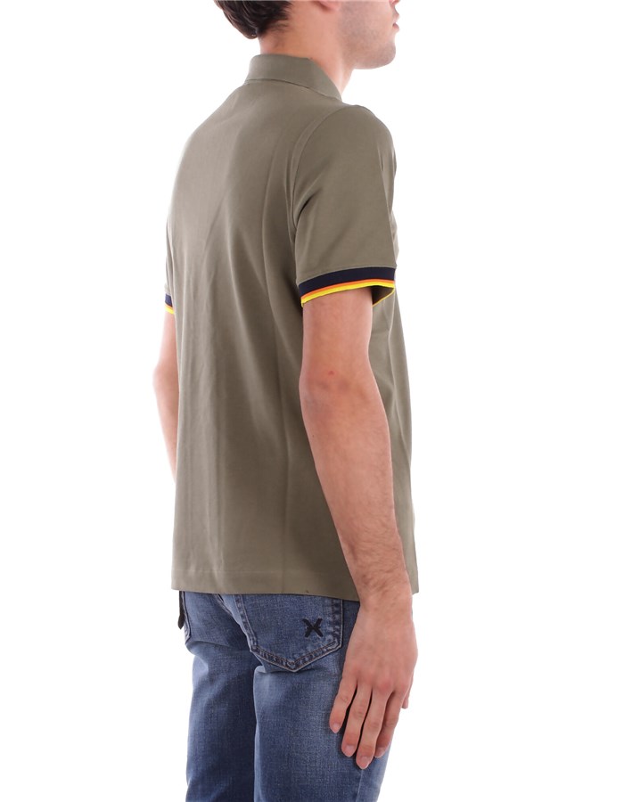 KWAY Polo Maniche Corte Uomo K1125BW 4 