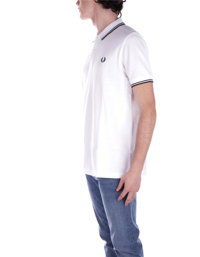 FRED PERRY Short sleeves white
