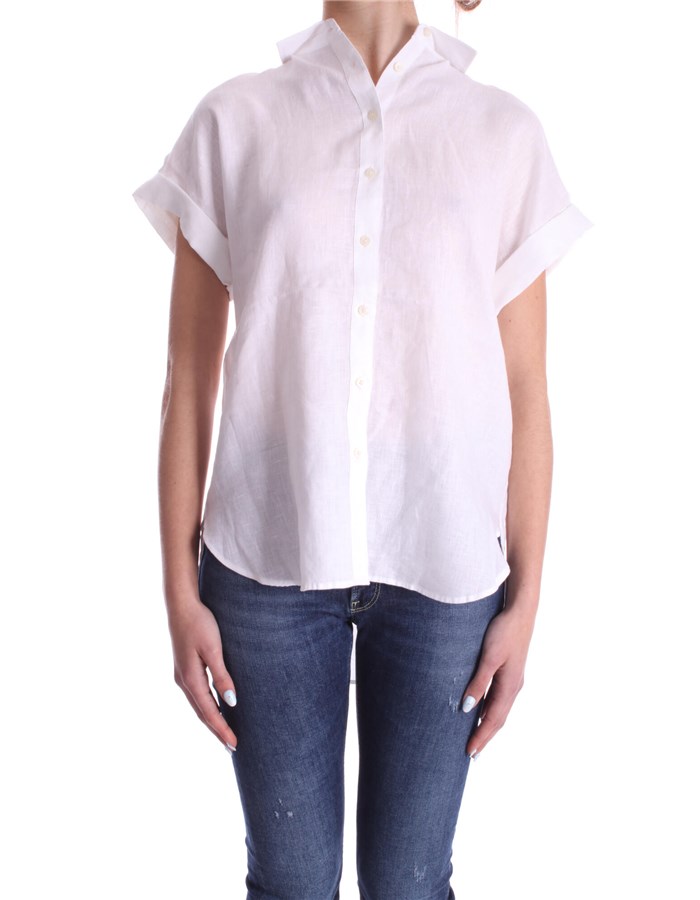RALPH LAUREN Short sleeve shirts white