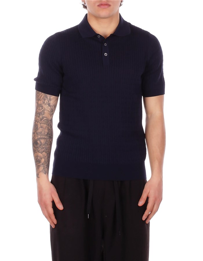 TAGLIATORE Polo shirt Blue