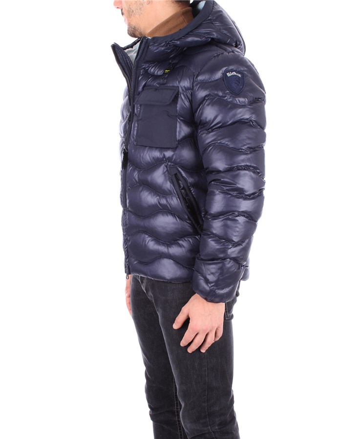 BLAUER Jackets Blue