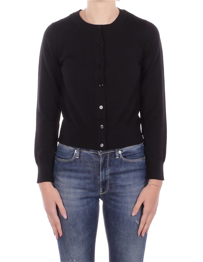 ALPHA STUDIO Cardigan Nero