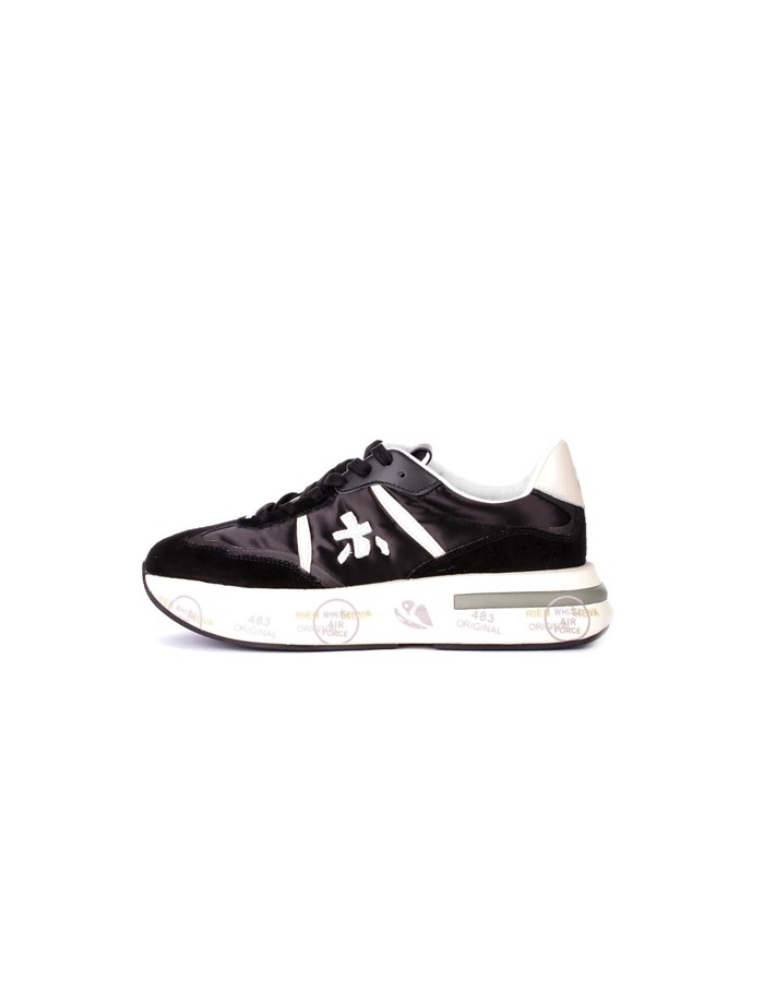 PREMIATA  high Cream black