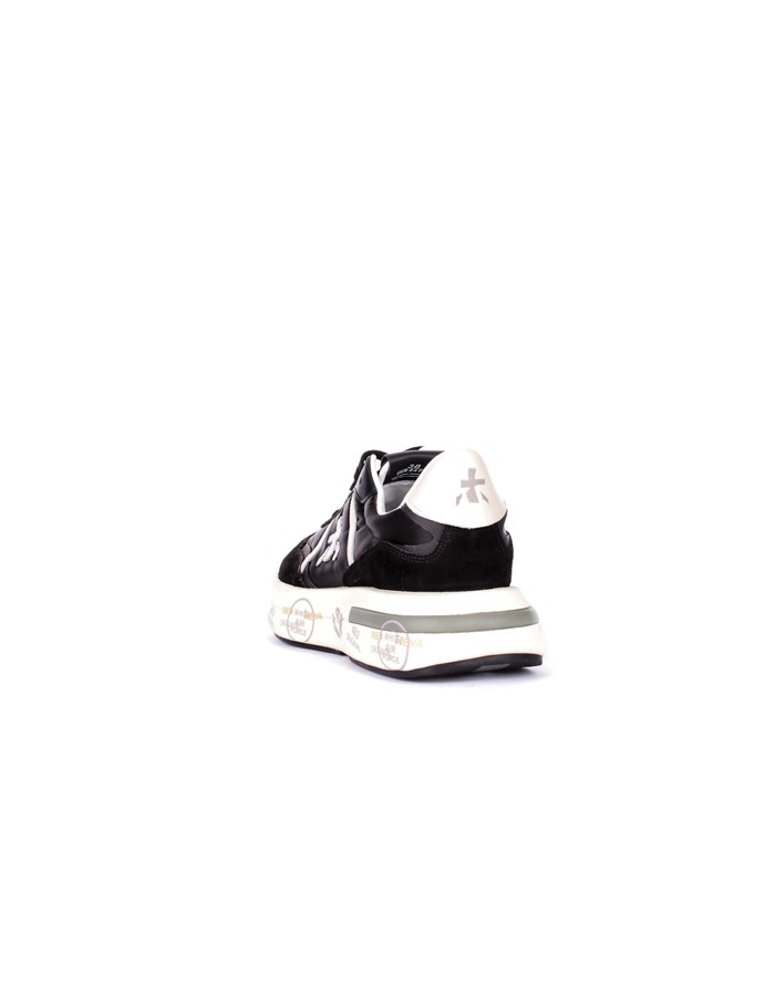 PREMIATA  high Cream black