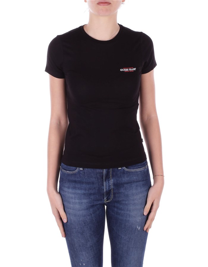 GUESS Short sleeve Black