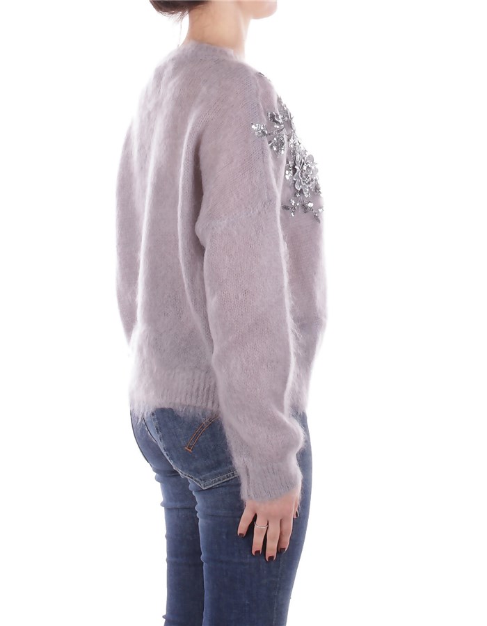 BLUGIRL BLUMARINE Maglieria Girocollo Donna RF5082MS037 4 