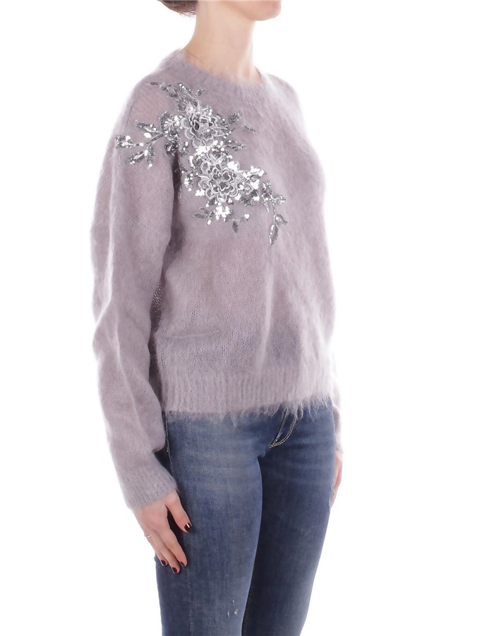 BLUGIRL BLUMARINE Maglieria Girocollo Donna RF5082MS037 5 