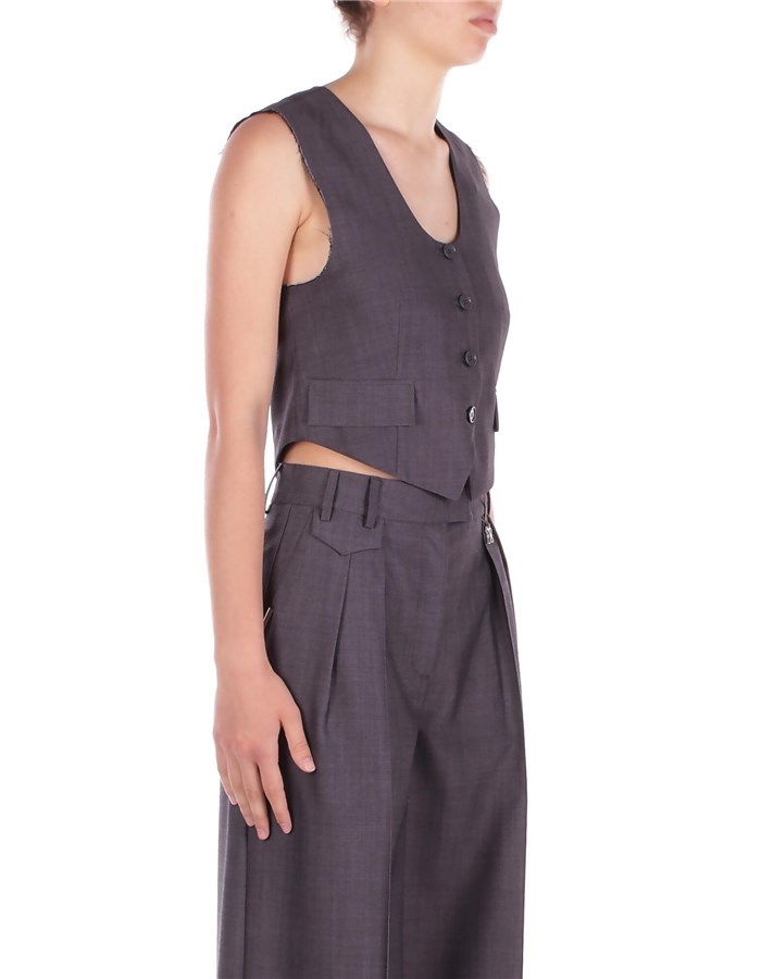 JOHN RICHMOND Giacche Gilet Donna UWP25055GT 5 