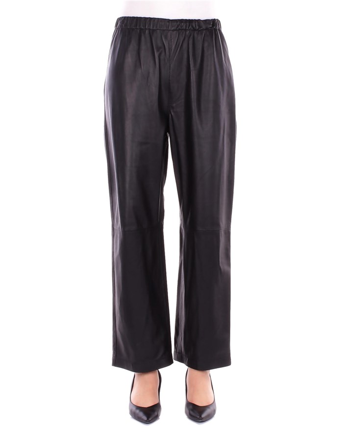 SOLOTRE Pantalone Nero