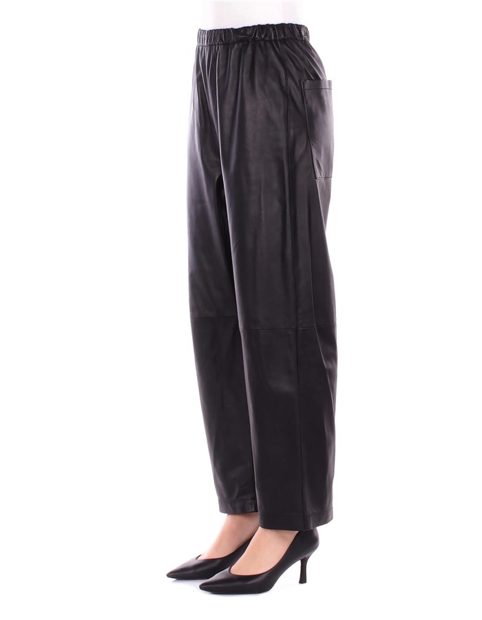 SOLOTRE Pantalone Nero