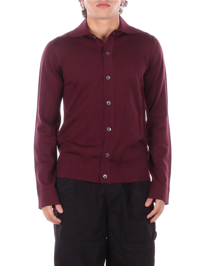 ALPHA STUDIO Cardigan Ciliegia