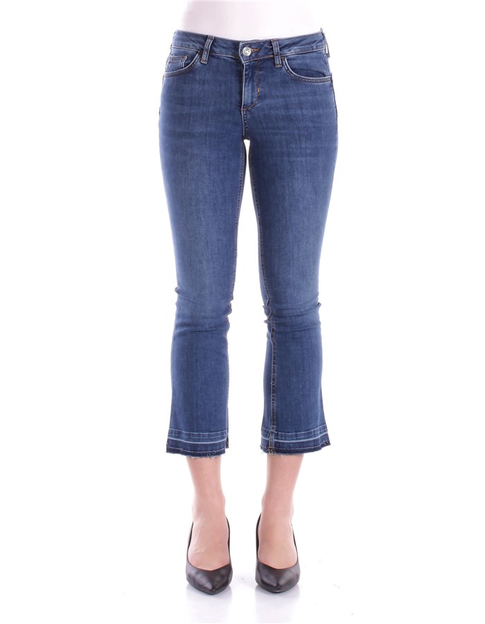 LIU JO Cropped Blue denim
