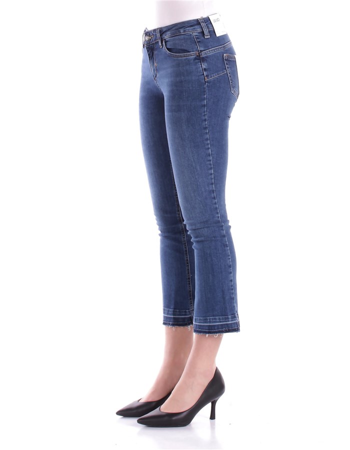LIU JO Cropped Blue denim