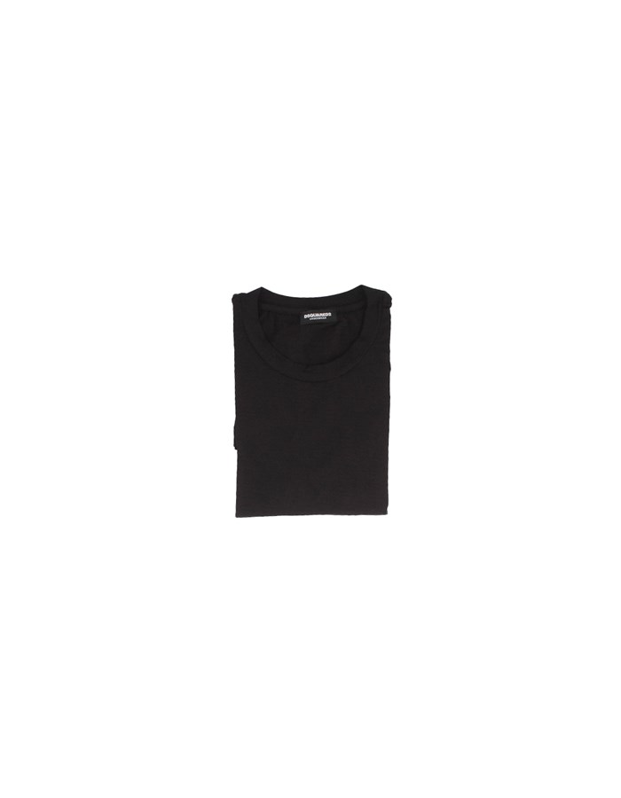 DSQUARED2 Short sleeve Black
