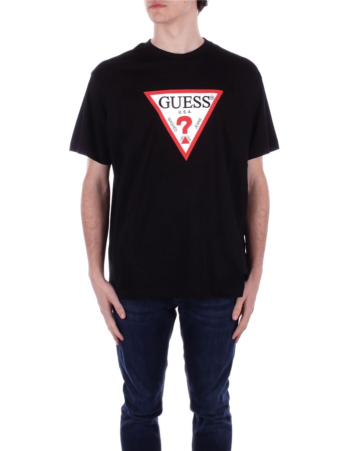 GUESS Short sleeve Black