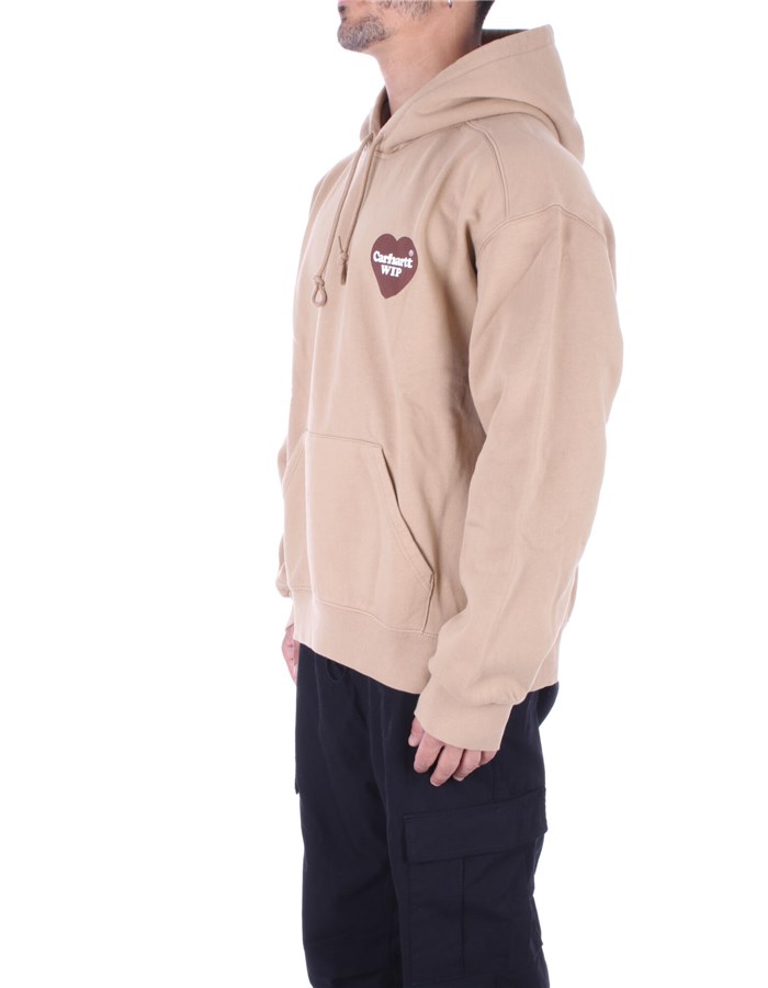 CARHARTT WIP Hoodies Camel