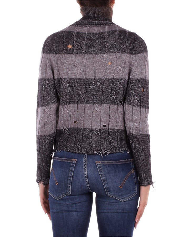 SOLOTRE Maglieria Collo Alto Donna M3F0031 3 