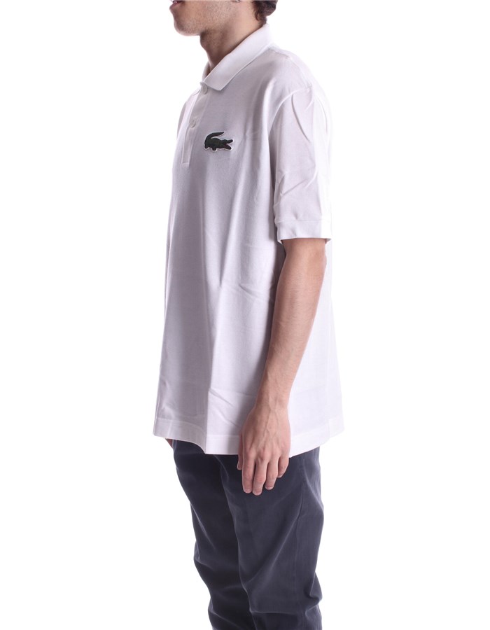 LACOSTE Short sleeves White