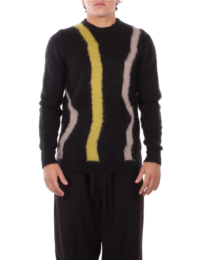 CNC Maglie Girocollo Nero