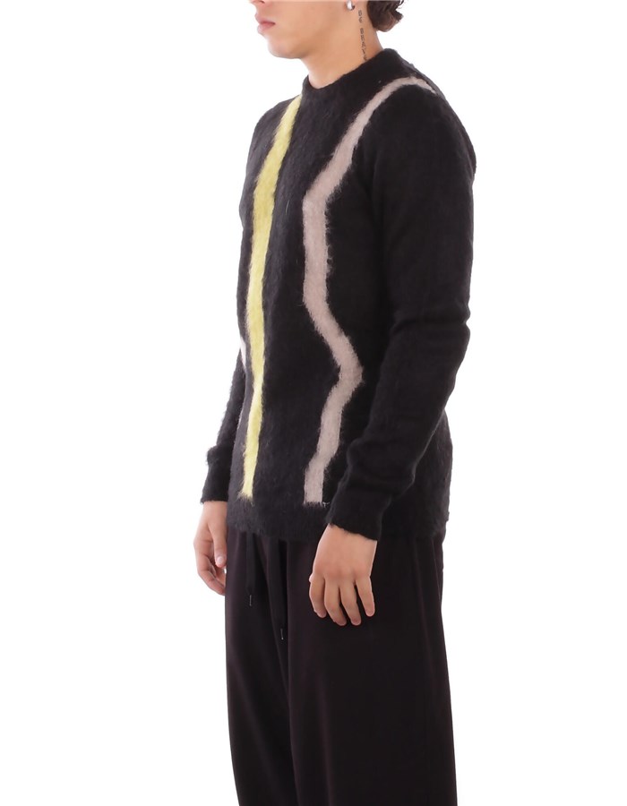 CNC Maglie Girocollo Nero