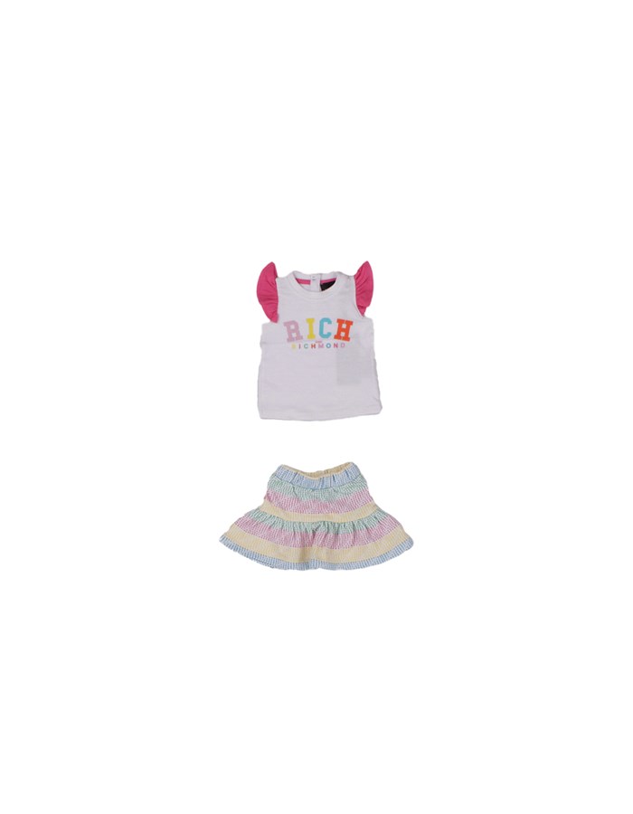 JOHN RICHMOND Skirt + T-shirt Multicolor
