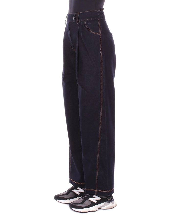 MAX MARA Pantalone Blu navy