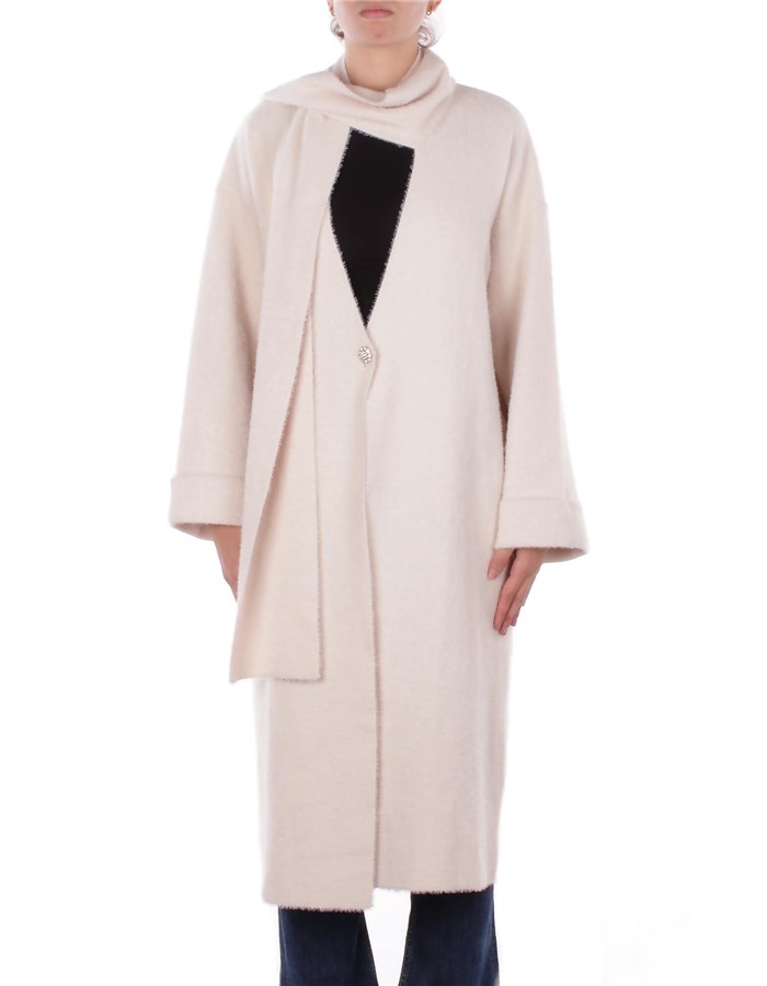 BLUGIRL BLUMARINE Maglia Crema