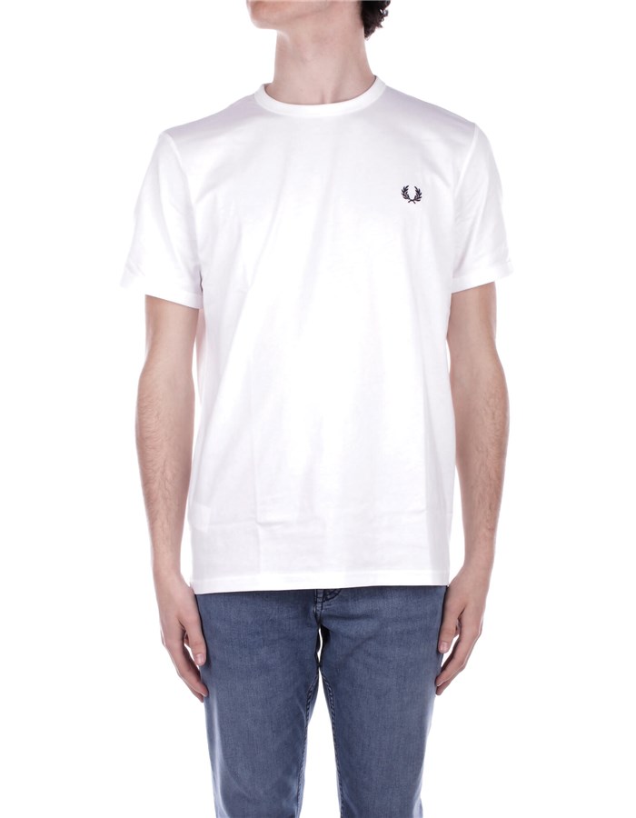 FRED PERRY Short sleeve white