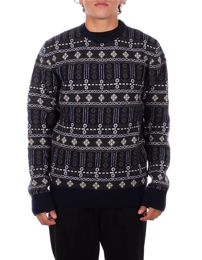 BARBOUR Girocollo Blu