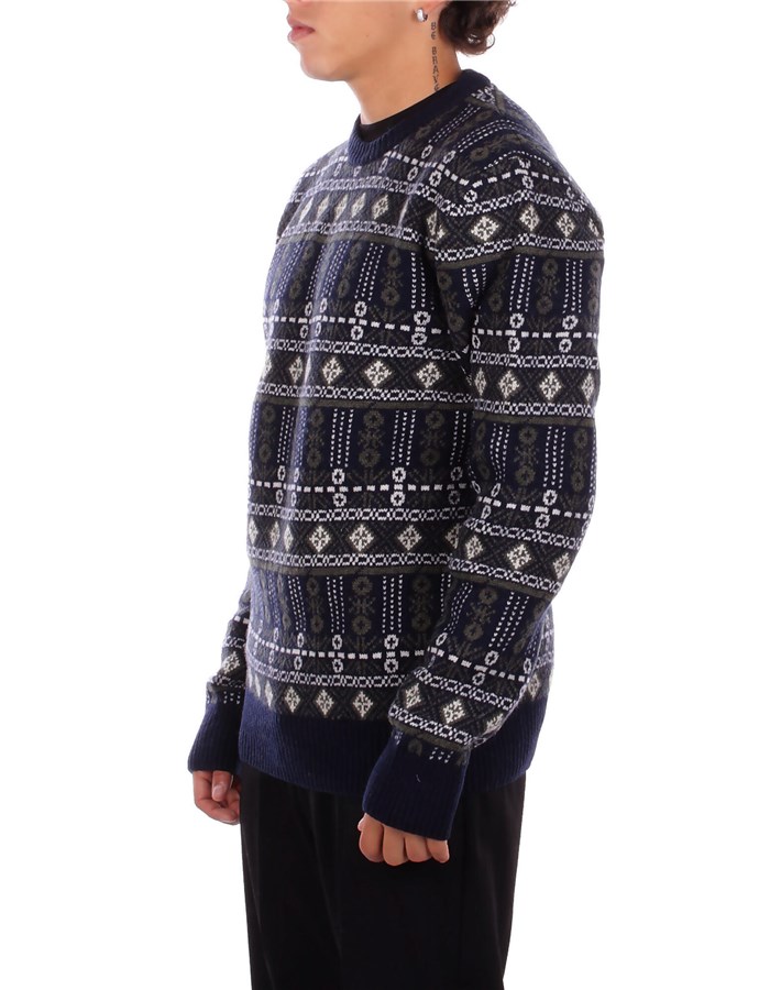 BARBOUR Girocollo Blu