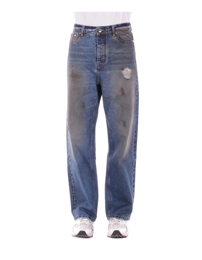 JOHN RICHMOND Straight Denim blu