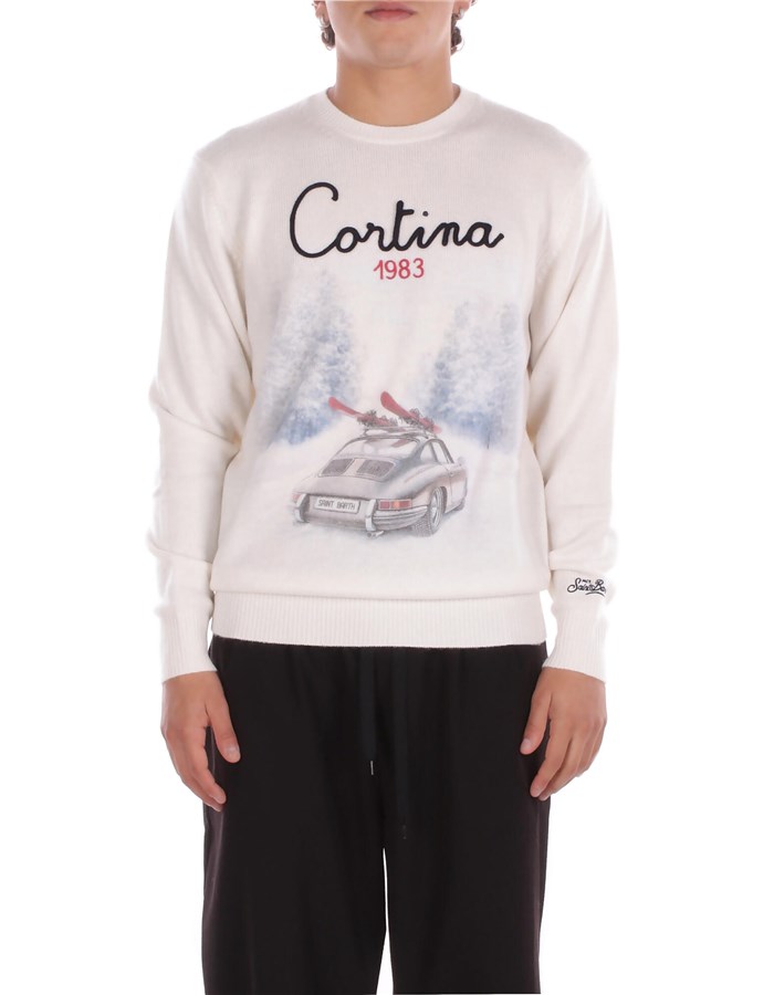 MC2 SAINT BARTH Girocollo Panna