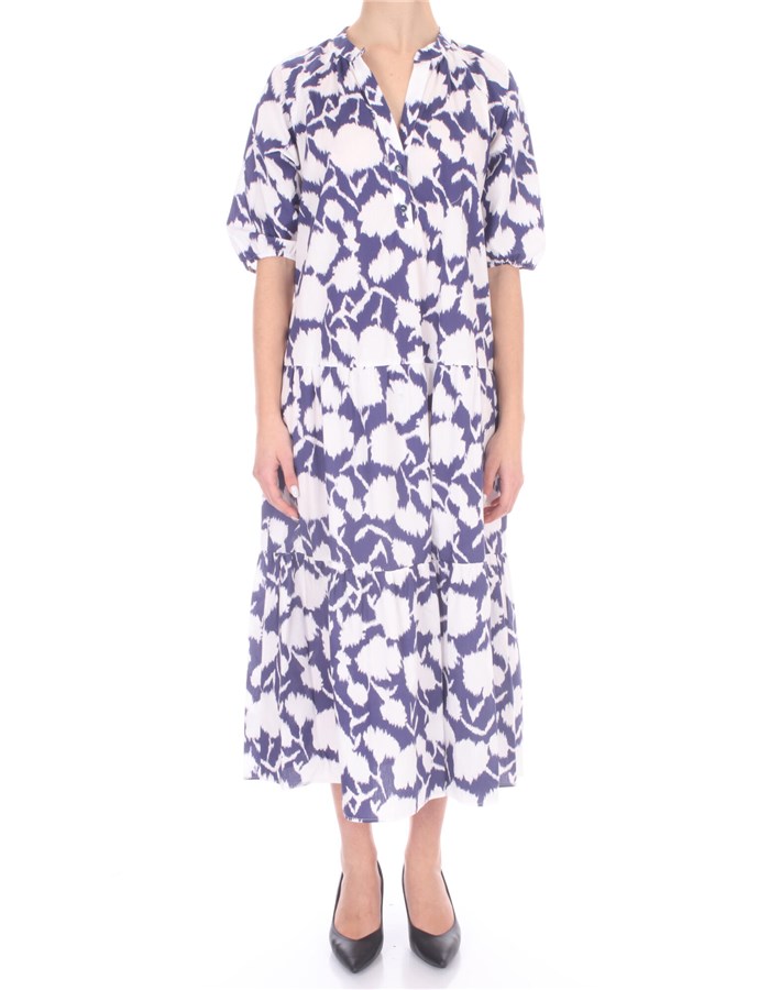 WOOLRICH Caftans / Shirt Blue fantasy