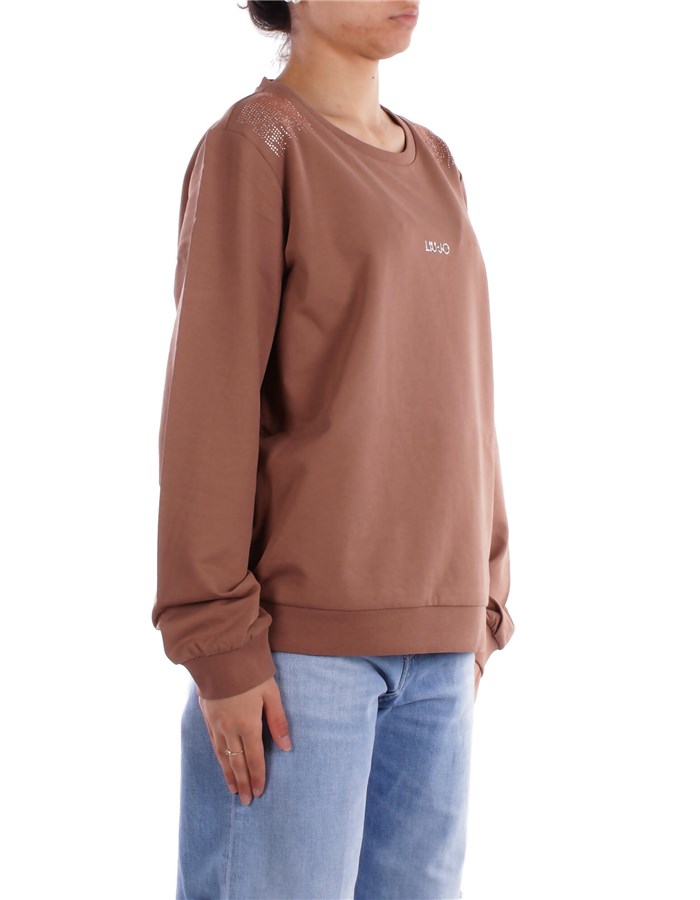 LIU JO Felpe Felpe Girocollo Donna TA5168FS090 5 