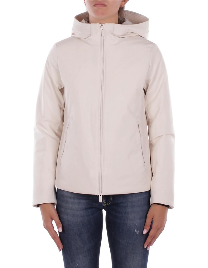 WOOLRICH Parka Crema