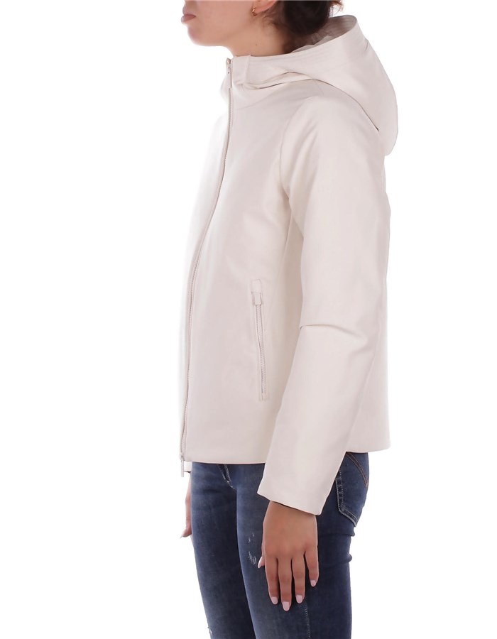 WOOLRICH Parka Crema