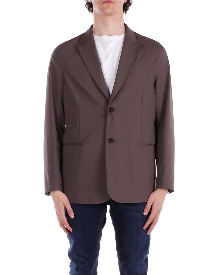 EMPORIO ARMANI Jacket Brown