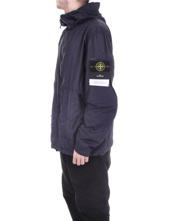 STONE ISLAND Jackets Blue Navy