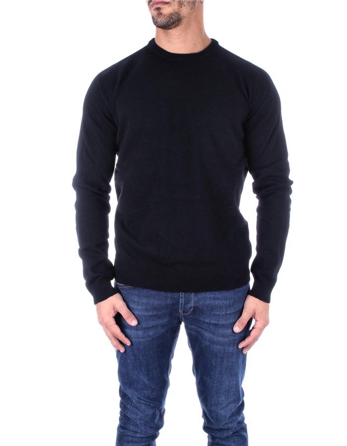 REBRANDED Knitwear Crewneck  U3WA01 Black