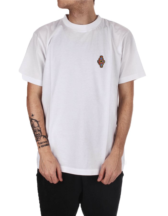 MARCELO BURLON COUNTY OF MILAN Short sleeve White red
