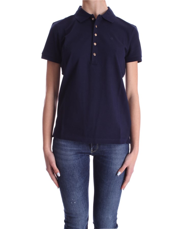 RALPH LAUREN Short sleeves French navy