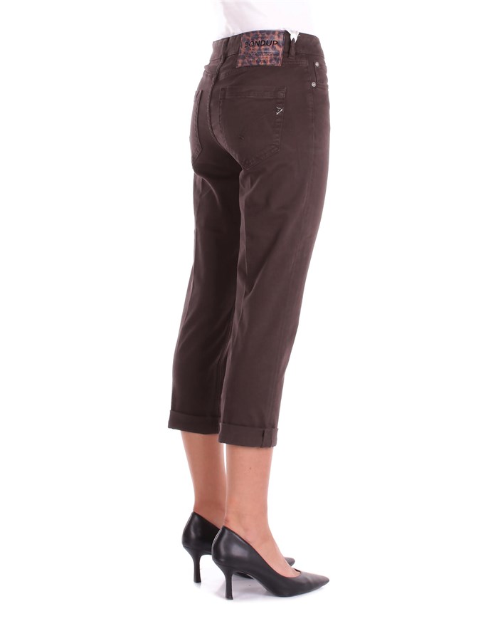 DONDUP Jeans Cropped Donna DP268B GSE043PTD 4 