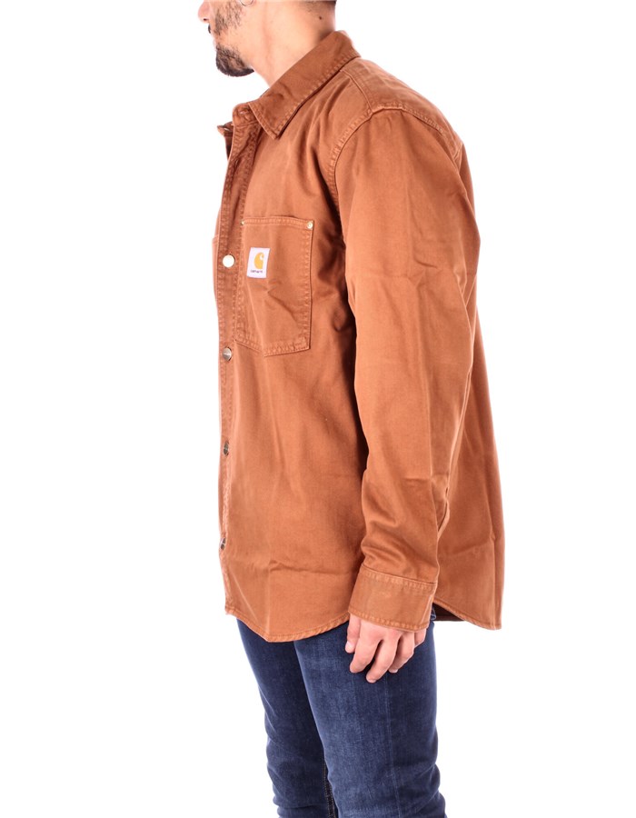 CARHARTT WIP Denim jackets Hamilton brown