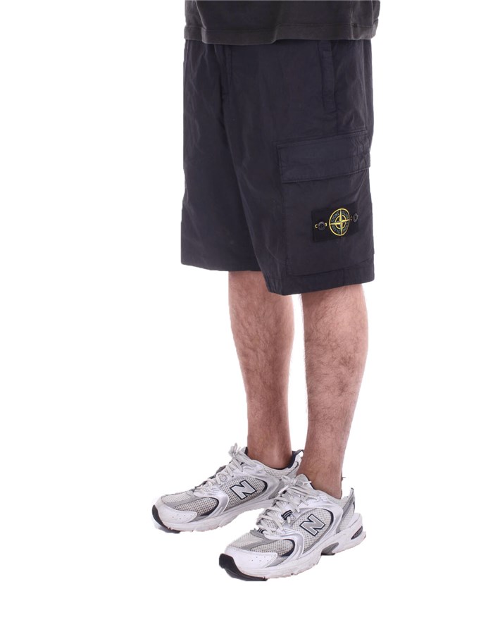 STONE ISLAND bermuda Blue Navy